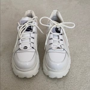 Buffalo London Patent Leather Platform Sneakers